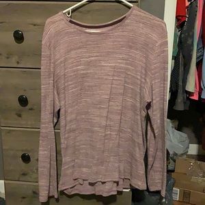 Long sleeve striped tee